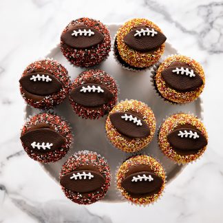 super bowl cupcakes