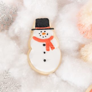 snowman royal cookie