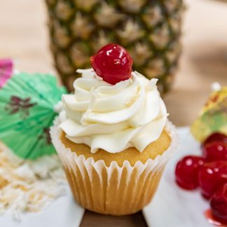 pina colada cupcakes