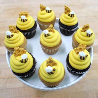 bumble bee cupcakes