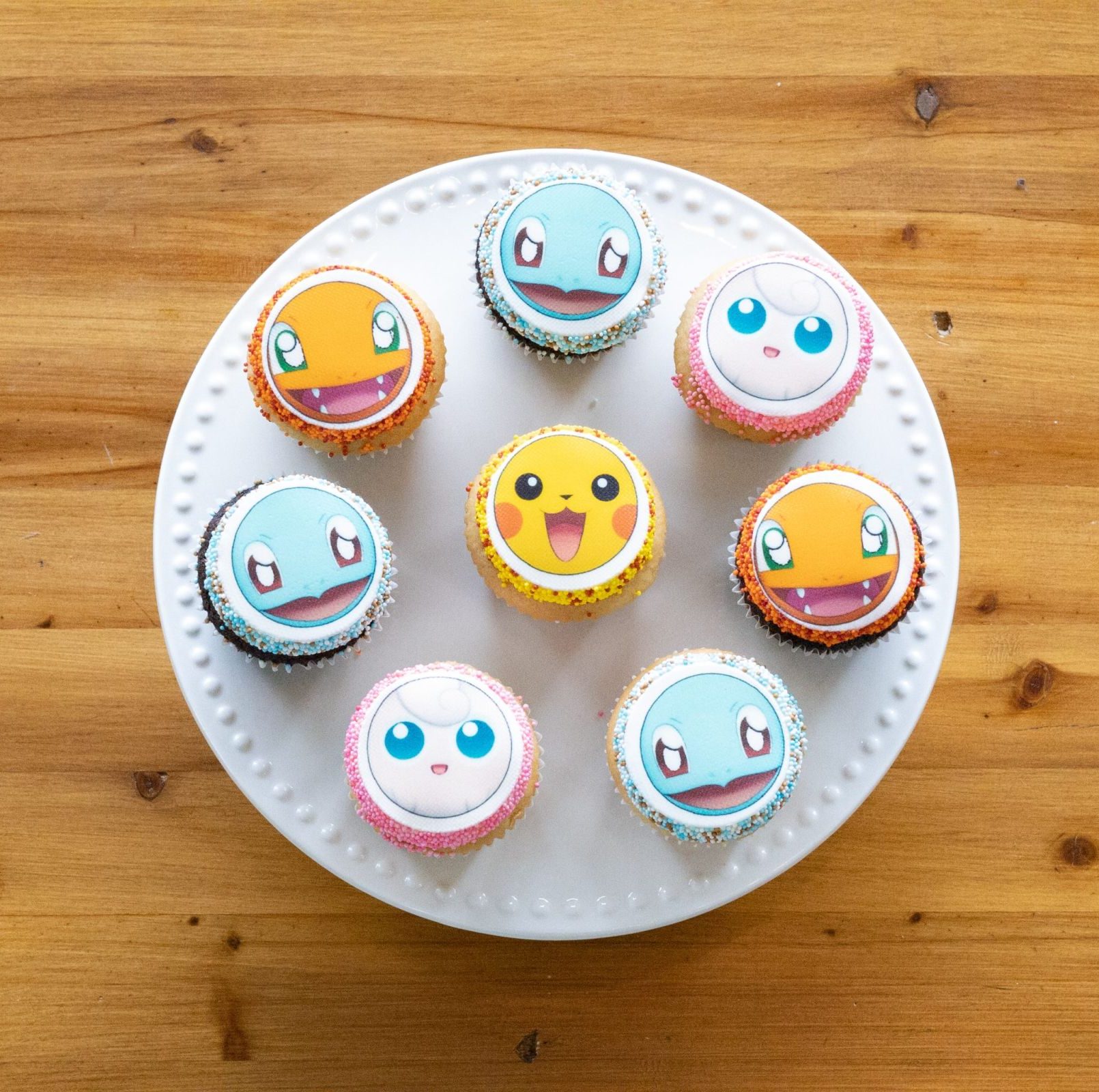 pokemon cupcakes