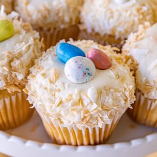 lemon coconut cupcakes