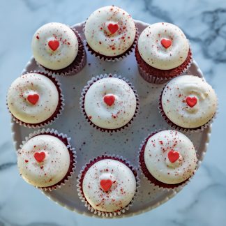 red velvet cupcakes