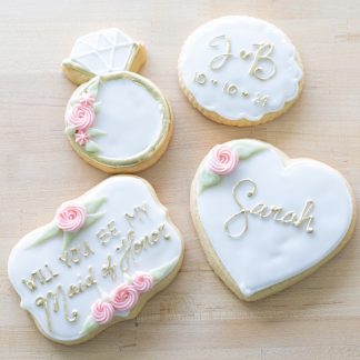 bridesmaid cookies