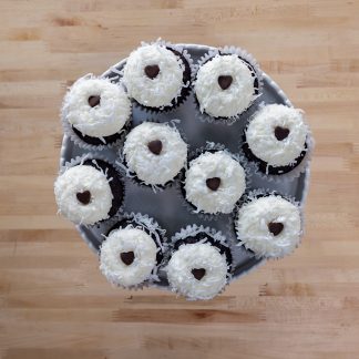 Chocolate Coconut Cupcakes