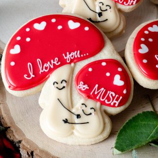 I love you so MUSH cookie