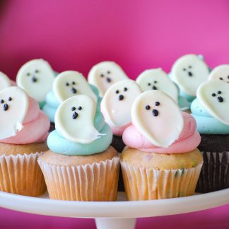 Spooky Ghost Cupcakes