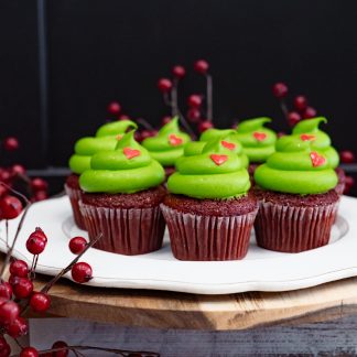 Grinch Cupcakes