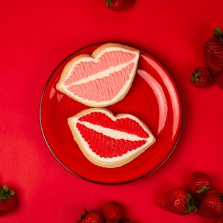 Buttercream Lip cookie