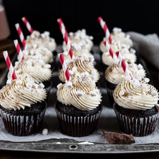 Hot Cocoa Cupcakes