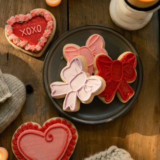 Bow Buttercream Cookie