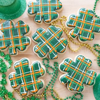 St. Patty's Flannel Cookies