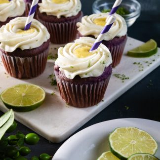 Huckleberry Margarita Cupcakes